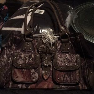 Camo purse